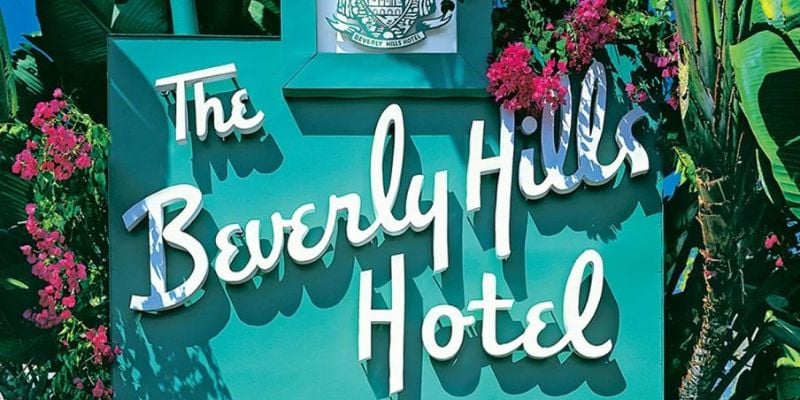 The Beverly Hills Hotel - sign