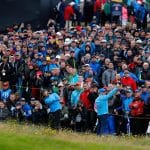 Fans getting up close and personal with Tommy Fleetwood at The 148th Open