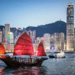 Junk Cruises on Victoria Harbour are a great way to see Hong Kong