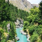 Beautiful canyon near Queenstown, New Zealand