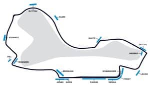 Australian Grand Prix 2024 grandstand map