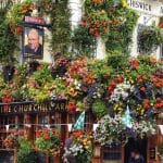 The Churchill Arms pub, London