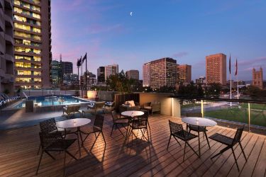 Hilton Adelaide - Pool deck