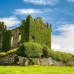 Castle ruins in County Kerry, Ireland