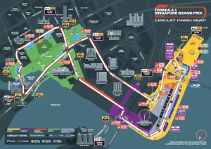 Singapore Grand Prix 2025 Circuit Park Map