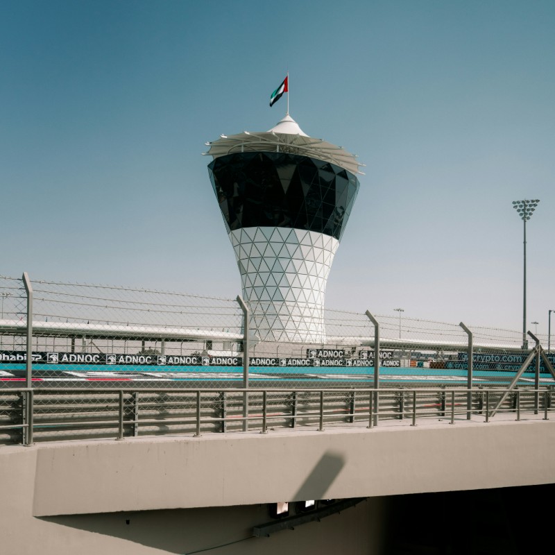 Control Tower at Yas Marina Circuit