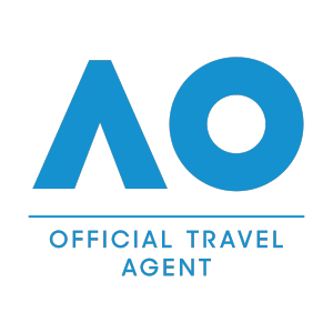 Australian Open Official Travel Agent logo Events Travel