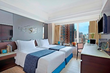 Harbour Plaza 8 Degrees - Superior Twin Room with City View