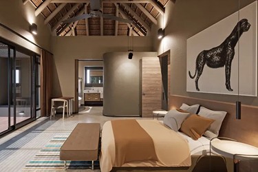 Amani Riverbed Villas - Rooms