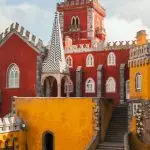 Pena Palace courtyard, Sintra — Events Travel