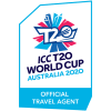 ICC T20 World Cup Official Travel Agent logo